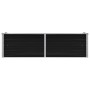 Arriate de acero galvanizado gris antracita 160x40x45 cm de vidaXL, Maceteros y jardineras - Ref: Foro24-45731, Precio: 39,66...