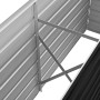 Arriate de acero galvanizado gris antracita 160x40x45 cm de vidaXL, Maceteros y jardineras - Ref: Foro24-45731, Precio: 39,66...
