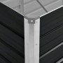 Arriate de acero galvanizado gris antracita 160x40x45 cm de vidaXL, Maceteros y jardineras - Ref: Foro24-45731, Precio: 39,66...