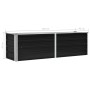 Arriate de acero galvanizado gris antracita 160x40x45 cm de vidaXL, Maceteros y jardineras - Ref: Foro24-45731, Precio: 39,66...