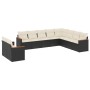 Set de sofás de jardín 10 pzas cojines ratán sintético negro de , Conjuntos de jardín - Ref: Foro24-3226112, Precio: 564,95 €...