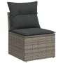 8-piece garden sofa set and gray synthetic rattan cushions by , Garden sets - Ref: Foro24-3226200, Price: 441,05 €, Discount: %