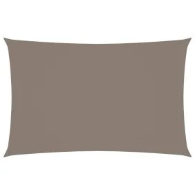 Toldo de vela rectangular tela Oxford gris taupe 4x7 m de , Sombrillas - Ref: Foro24-135438, Precio: 78,58 €, Descuento: %