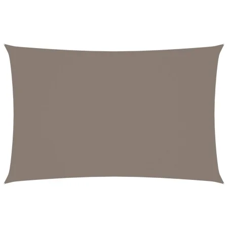 Toldo de vela rectangular tela Oxford gris taupe 4x7 m de , Sombrillas - Ref: Foro24-135438, Precio: 78,58 €, Descuento: %