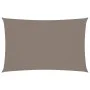 Toldo de vela rectangular tela Oxford gris taupe 4x7 m de , Sombrillas - Ref: Foro24-135438, Precio: 78,58 €, Descuento: %