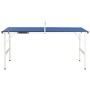Mesa de ping pong con red azul 152x76x66 cm de vidaXL, Mesas de ping pong - Ref: Foro24-91946, Precio: 156,94 €, Descuento: %