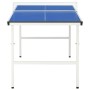 Mesa de ping pong con red azul 152x76x66 cm de vidaXL, Mesas de ping pong - Ref: Foro24-91946, Precio: 156,94 €, Descuento: %