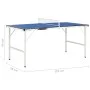 Mesa de ping pong con red azul 152x76x66 cm de vidaXL, Mesas de ping pong - Ref: Foro24-91946, Precio: 153,80 €, Descuento: %