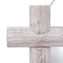 Espejo de troncos de madera maciza reciclada blanca 70x70 cm de vidaXL, Espejos - Ref: Foro24-283932, Precio: 78,23 €, Descue...