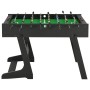 Futbolín plegable negro 121x61x80 cm de vidaXL, Mesas de futbolín - Ref: Foro24-91938, Precio: 176,50 €, Descuento: %