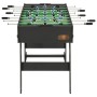 Futbolín plegable negro 121x61x80 cm de vidaXL, Mesas de futbolín - Ref: Foro24-91938, Precio: 176,50 €, Descuento: %