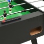 Futbolín plegable negro 121x61x80 cm de vidaXL, Mesas de futbolín - Ref: Foro24-91938, Precio: 176,50 €, Descuento: %