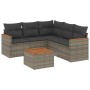 Set de muebles de jardín 6 pzas y cojines ratán sintético gris de , Conjuntos de jardín - Ref: Foro24-3225969, Precio: 335,34...