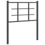 Cabecero de metal negro 75 cm de , Cabeceros y pies de cama - Ref: Foro24-355587, Precio: 24,43 €, Descuento: %