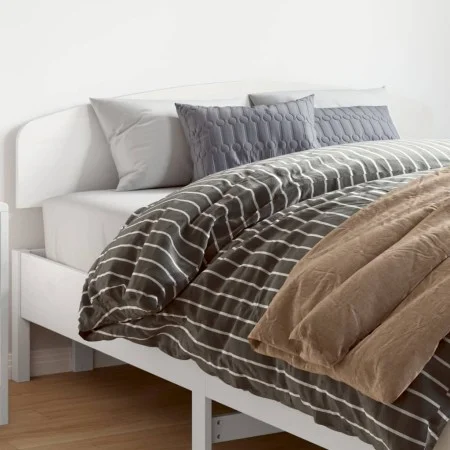 Cabecero de cama madera maciza de pino blanco 160 cm de , Cabeceros y pies de cama - Ref: Foro24-842495, Precio: 53,45 €, Des...