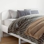 Cabecero de cama madera maciza de pino blanco 160 cm de , Cabeceros y pies de cama - Ref: Foro24-842495, Precio: 55,95 €, Des...