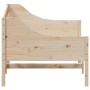 Sofá cama de madera maciza de pino 100x200 cm de , Camas y somieres - Ref: Foro24-842834, Precio: 132,14 €, Descuento: %