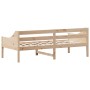 Sofá cama de madera maciza de pino 100x200 cm de , Camas y somieres - Ref: Foro24-842834, Precio: 132,14 €, Descuento: %