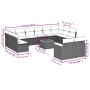 Set sofás de jardín con cojines 13 pzas ratán sintético beige de , Conjuntos de jardín - Ref: Foro24-3226450, Precio: 839,63 ...