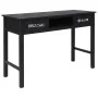 Mesa consola de madera negra 110x45x76 cm de vidaXL, Mesas auxiliares - Ref: Foro24-284161, Precio: 105,32 €, Descuento: %