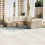 Set de sofás de jardín 12 pzas y cojines ratán sintético marrón de , Conjuntos de jardín - Ref: Foro24-3226576, Precio: 712,7...