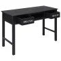 Schwarzer Konsolentisch aus Holz 110x45x76 cm von vidaXL, Seitentische - Ref: Foro24-284161, Preis: 105,32 €, Rabatt: %