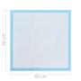 Empapadores para mascota 400 unidades 60x60 cm textil no tejido de vidaXL, Empapadores para mascotas - Ref: Foro24-170762, Pr...