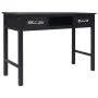 Mesa consola de madera negra 110x45x76 cm de vidaXL, Mesas auxiliares - Ref: Foro24-284161, Precio: 105,32 €, Descuento: %