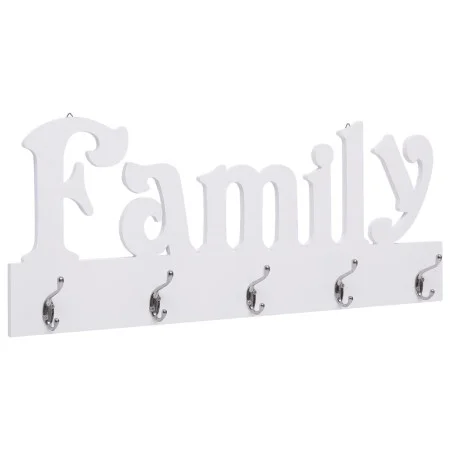 Perchero de pared FAMILY 74x29,5 cm de vidaXL, Percheros para sombreros y abrigos - Ref: Foro24-284245, Precio: 45,58 €, Desc...