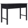 Mesa consola de madera negra 110x45x76 cm de vidaXL, Mesas auxiliares - Ref: Foro24-284161, Precio: 106,13 €, Descuento: %