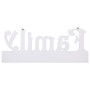 Perchero de pared FAMILY 74x29,5 cm de vidaXL, Percheros para sombreros y abrigos - Ref: Foro24-284245, Precio: 45,86 €, Desc...