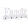 Perchero de pared FAMILY 74x29,5 cm de vidaXL, Percheros para sombreros y abrigos - Ref: Foro24-284245, Precio: 45,58 €, Desc...