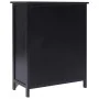 Armario auxiliar de madera de paulownia negro 60x30x75 cm de vidaXL, Aparadores - Ref: Foro24-284105, Precio: 138,71 €, Descu...