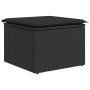 Set de sofás de jardín 10 pzas cojines ratán sintético negro de , Conjuntos de jardín - Ref: Foro24-3256664, Precio: 640,74 €...