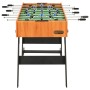 Futbolín plegable marrón claro 121x61x80 cm de vidaXL, Mesas de futbolín - Ref: Foro24-91941, Precio: 167,50 €, Descuento: %
