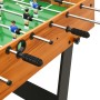 Futbolín plegable marrón claro 121x61x80 cm de vidaXL, Mesas de futbolín - Ref: Foro24-91941, Precio: 167,50 €, Descuento: %
