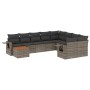 Set de sofás de jardín 10 pzas con cojines ratán sintético gris de , Conjuntos de jardín - Ref: Foro24-3257061, Precio: 621,6...