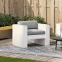 Sofá de jardín madera maciza de pino blanco 79x60x62 cm de , Sofás de exterior - Ref: Foro24-832366, Precio: 92,35 €, Descuen...