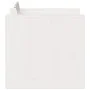 Sofá de jardín madera maciza de pino blanco 79x60x62 cm de , Sofás de exterior - Ref: Foro24-832366, Precio: 92,35 €, Descuen...