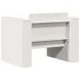 Sofá de jardín madera maciza de pino blanco 79x60x62 cm de , Sofás de exterior - Ref: Foro24-832366, Precio: 92,35 €, Descuen...