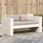 Sofá de jardín 2 plazas madera maciza pino blanco 134x60x62 cm de , Sofás de exterior - Ref: Foro24-832370, Precio: 144,52 €,...