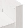 Sofá de jardín 2 plazas madera maciza pino blanco 134x60x62 cm de , Sofás de exterior - Ref: Foro24-832370, Precio: 144,52 €,...