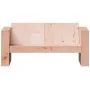 2-seater garden sofa solid wood Douglas 134x60x62 cm by , Outdoor sofas - Ref: Foro24-832372, Price: 124,82 €, Discount: %