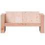 Sofá de jardín de 2 plazas madera maciza Douglas 134x60x62 cm de , Sofás de exterior - Ref: Foro24-832372, Precio: 130,12 €, ...