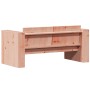 Sofá de jardín de 2 plazas madera maciza Douglas 134x60x62 cm de , Sofás de exterior - Ref: Foro24-832372, Precio: 130,12 €, ...