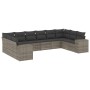 Set de sofás de jardín 10 pzas con cojines ratán sintético gris de , Conjuntos de jardín - Ref: Foro24-3255407, Precio: 607,1...