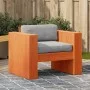 Sofá de jardín madera maciza de pino marrón cera 79x60x62 cm de , Sofás de exterior - Ref: Foro24-844623, Precio: 91,13 €, De...