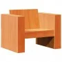 Sofá de jardín madera maciza de pino marrón cera 79x60x62 cm de , Sofás de exterior - Ref: Foro24-844623, Precio: 91,13 €, De...