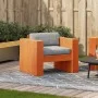 Sofá de jardín madera maciza de pino marrón cera 79x60x62 cm de , Sofás de exterior - Ref: Foro24-844623, Precio: 91,13 €, De...