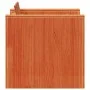 Sofá de jardín madera maciza de pino marrón cera 79x60x62 cm de , Sofás de exterior - Ref: Foro24-844623, Precio: 91,13 €, De...